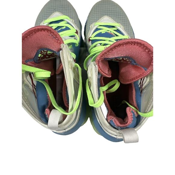 Nike Lebron XIX Men's Sz 10 Dutch Blue/Pomegranate Tropical DC9339-400 No Box - Picture 7 of 10